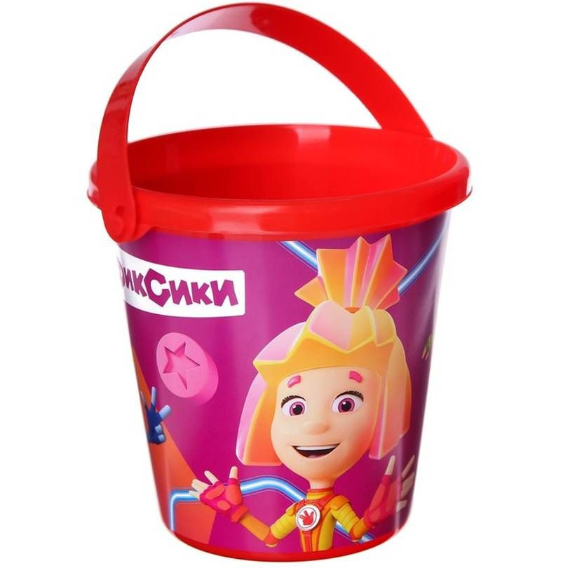 Игрушка для песочницы - Ведро Фиксики, из пластика, 1 л, 3+, 2 шт ...