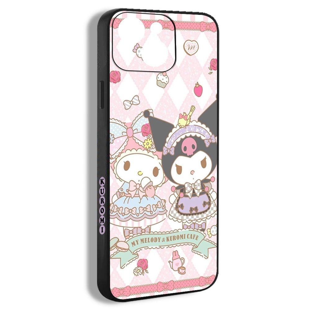 чехол для смартфона Подходит для iPhone 14 Plus стикеры мелодия и куроми  Милые Hello Kitty kuromi JSC03 - купить с доставкой по выгодным ценам в  интернет-магазине OZON (776221496)