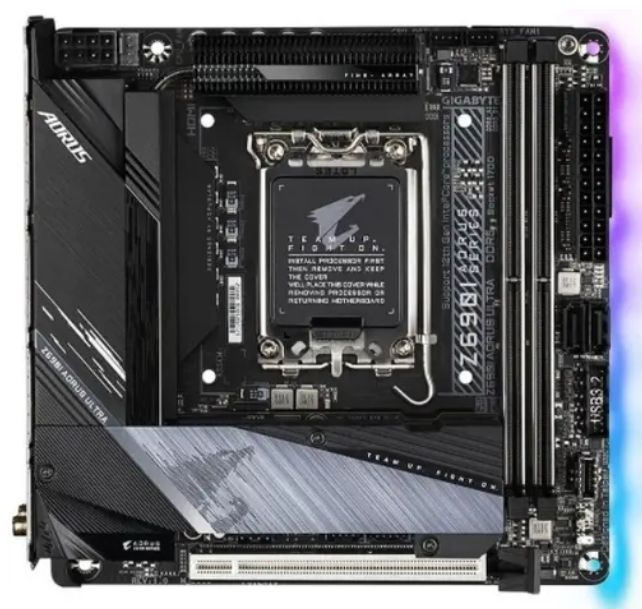 Материнская плата Gigabyte Z690I AORUS ULTRA купить по низкой цене с ...