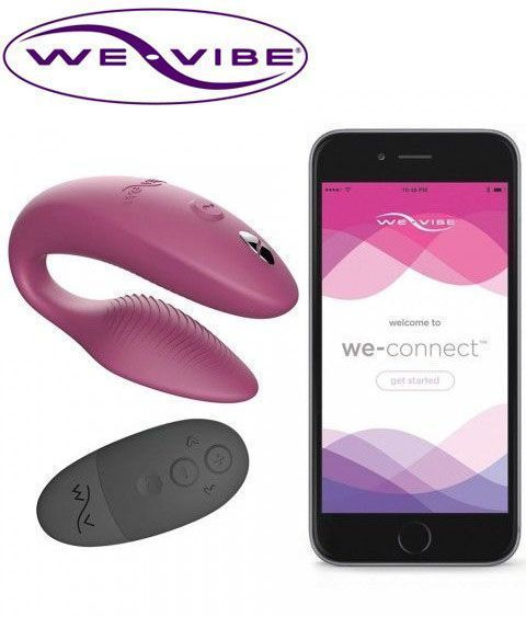 WE-VIBE Вибратор для пар Sync 2, розовый #1