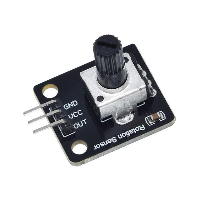 RV09 потенциометр 270 градусов, 10 кОм (резистор переменный) - купить с ...