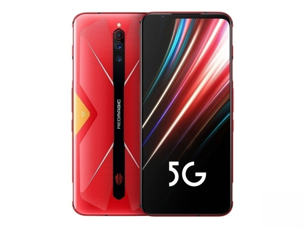 Nubia Смартфон Nubia Red Digital 5G Русская система, игровые телефоны 12/128 ГБ, красный  #1