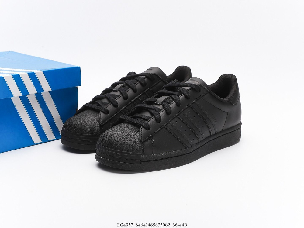 All black superstars best sale