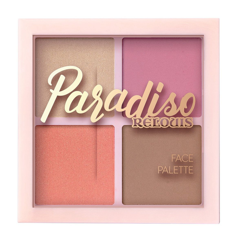 Палетка для макияжа лица / Relouis Paradiso Sun Face Palette #1