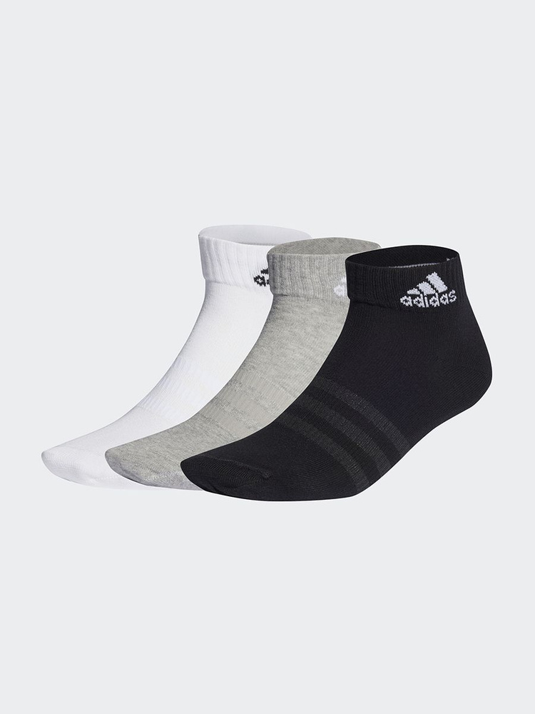 Комплект носков adidas Sportswear T Spw Ank 3P, 3 пары #1