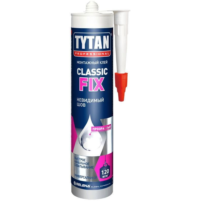 Tytan Professional Монтажный клей 310 мл 0.310 кг, прозрачный #1
