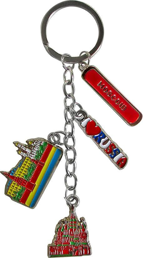 Брелок с подвесками Москва 11 см - купить с доставкой по выгодным ценам ...