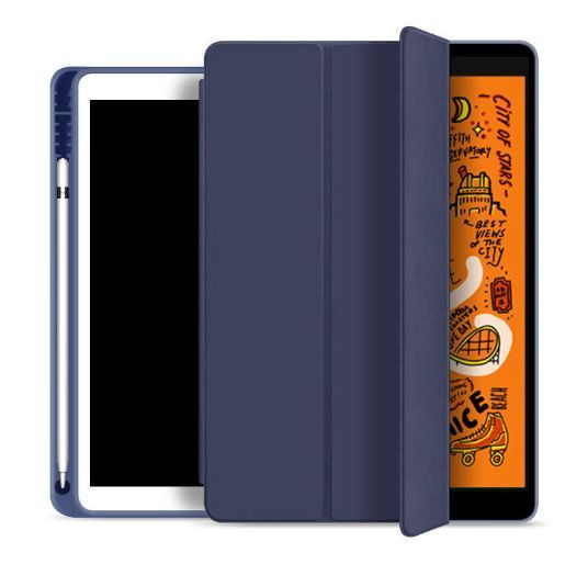 Чехол Protective Case для iPad Air 10.5 (2019) / iPad Pro 10.5 (2017) с отделением для стилуса, синий #1