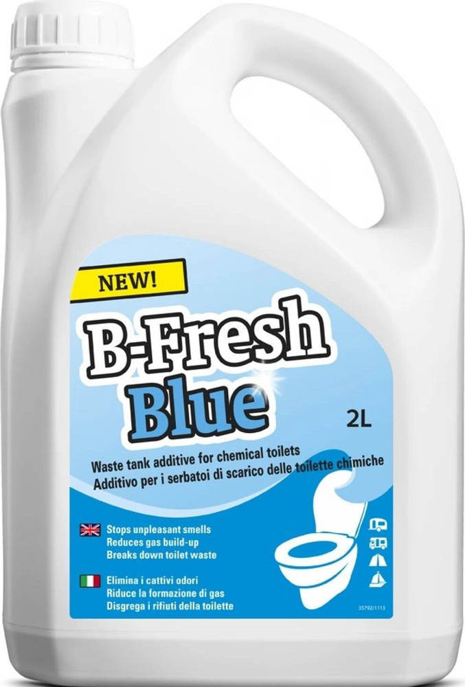 Жидкость для биотуалета нижний бак THETFORD B-Fresh Blue 2 л #1