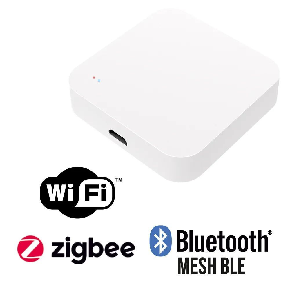 Умный шлюз Zigbee + Bluetooth ROXIMO GWZBT01 Работает с Алисой, Марусей и  Google - купить с доставкой по выгодным ценам в интернет-магазине OZON  (645457967)