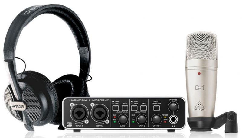 Аудиоинтерфейс BEHRINGER U-PHORIA STUDIO PRO #1