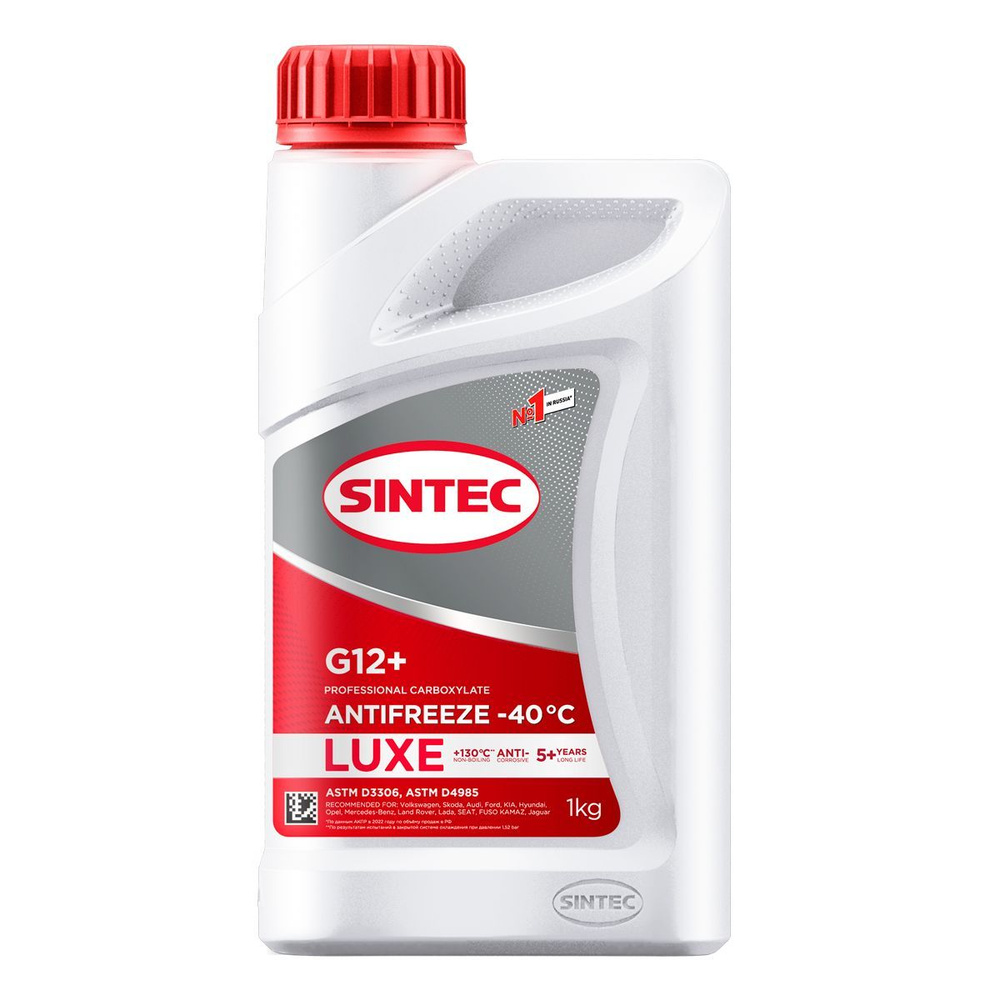 Антифриз SINTEC ANTIFREEZE LUXE G12+ (-40), 1кг #1