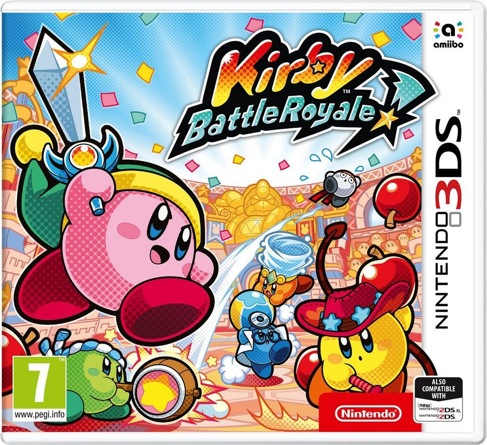 Игра Kirby Battle Royale (Nintendo 3DS купить по низкой цене с доставкой в  интернет-магазине OZON (1035084833)