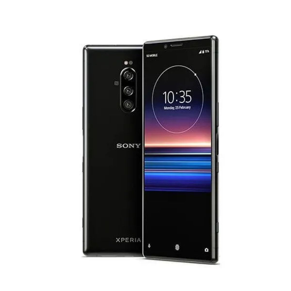 Смартфон Sony Xperia 1（Стереодинамики+ Русская / Qualcomm Snapdragon 855） -  купить по выгодной цене в интернет-магазине OZON (1356527062)