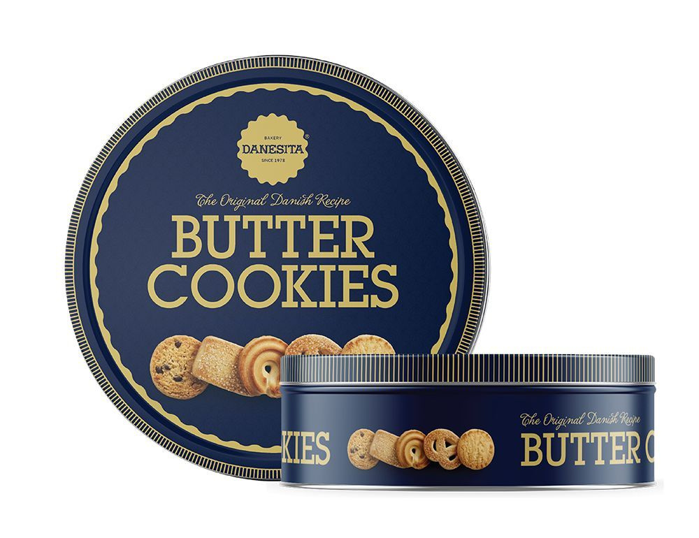 Печенье Danesita Butter Cookies Lata Classic, 454 гр #1