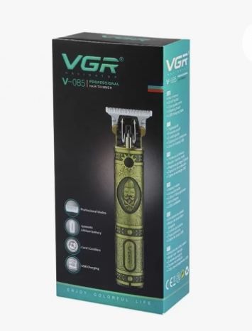 VGR 085 машинка для стрижки волос профессиональная перезаряжаемая личная гигиена винтажные гравировальные #1
