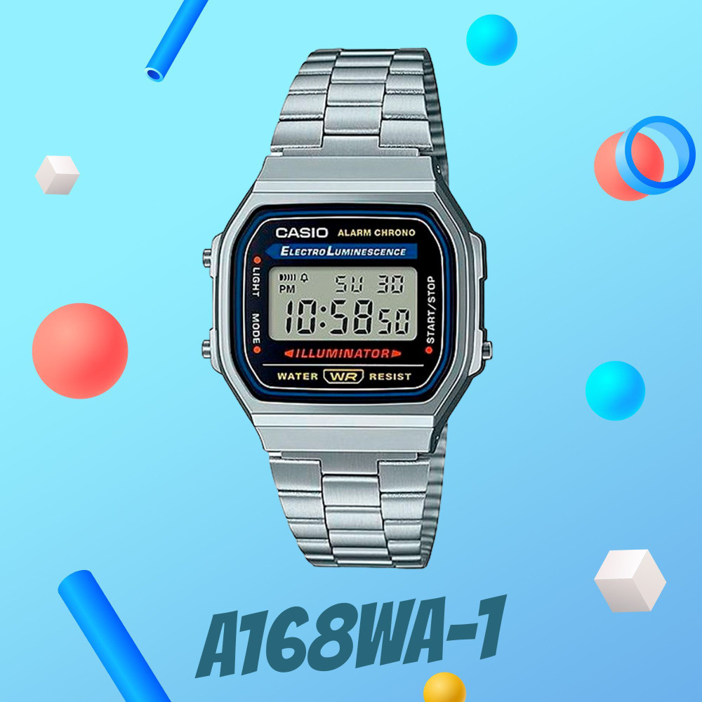 Наручные часы Casio A168WA-1