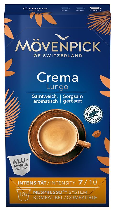 Movenpick Crema Lungo ALU 10 капсул по 5,7г #1