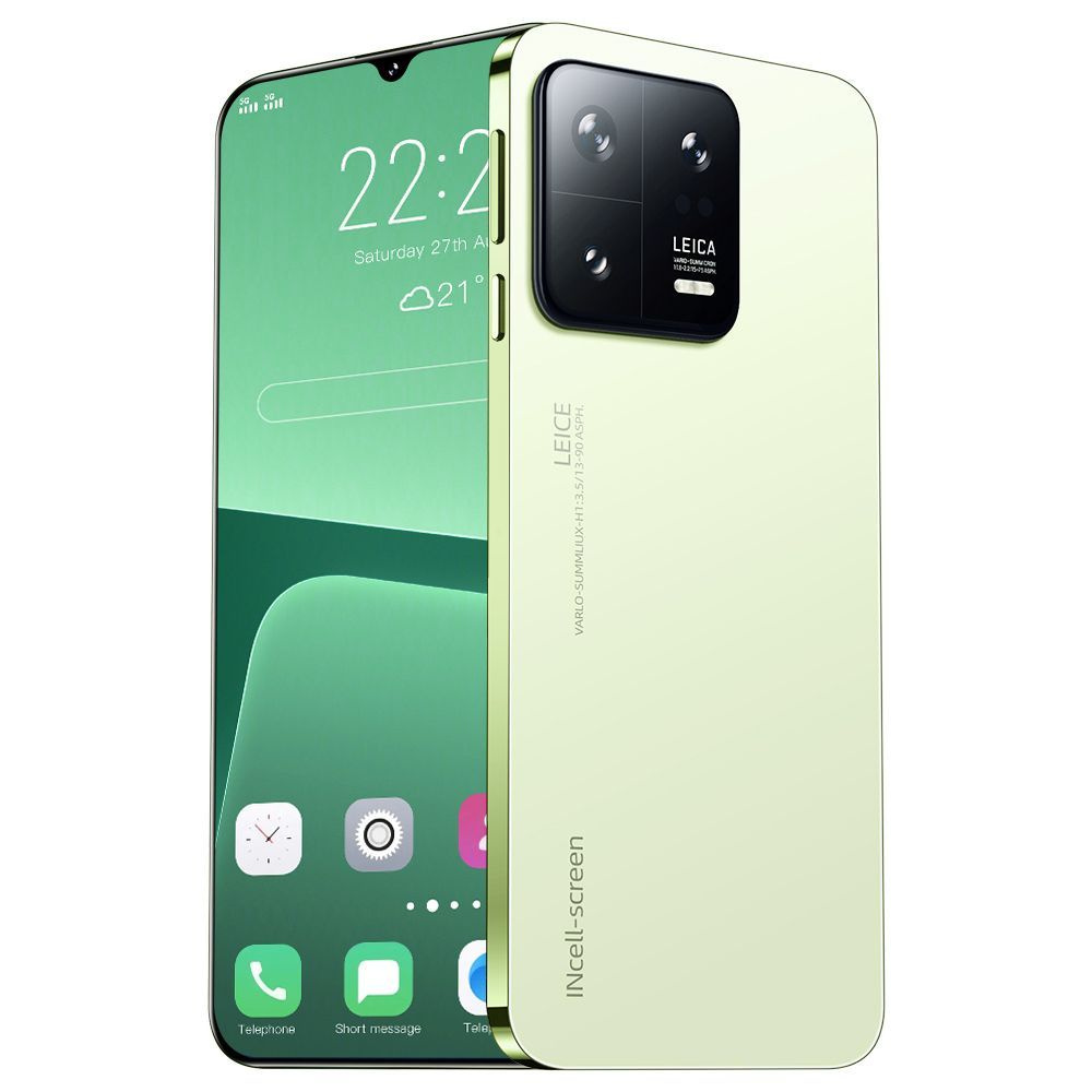 ZUNYI Смартфон M13 pro 16/1 ТБ, зеленый