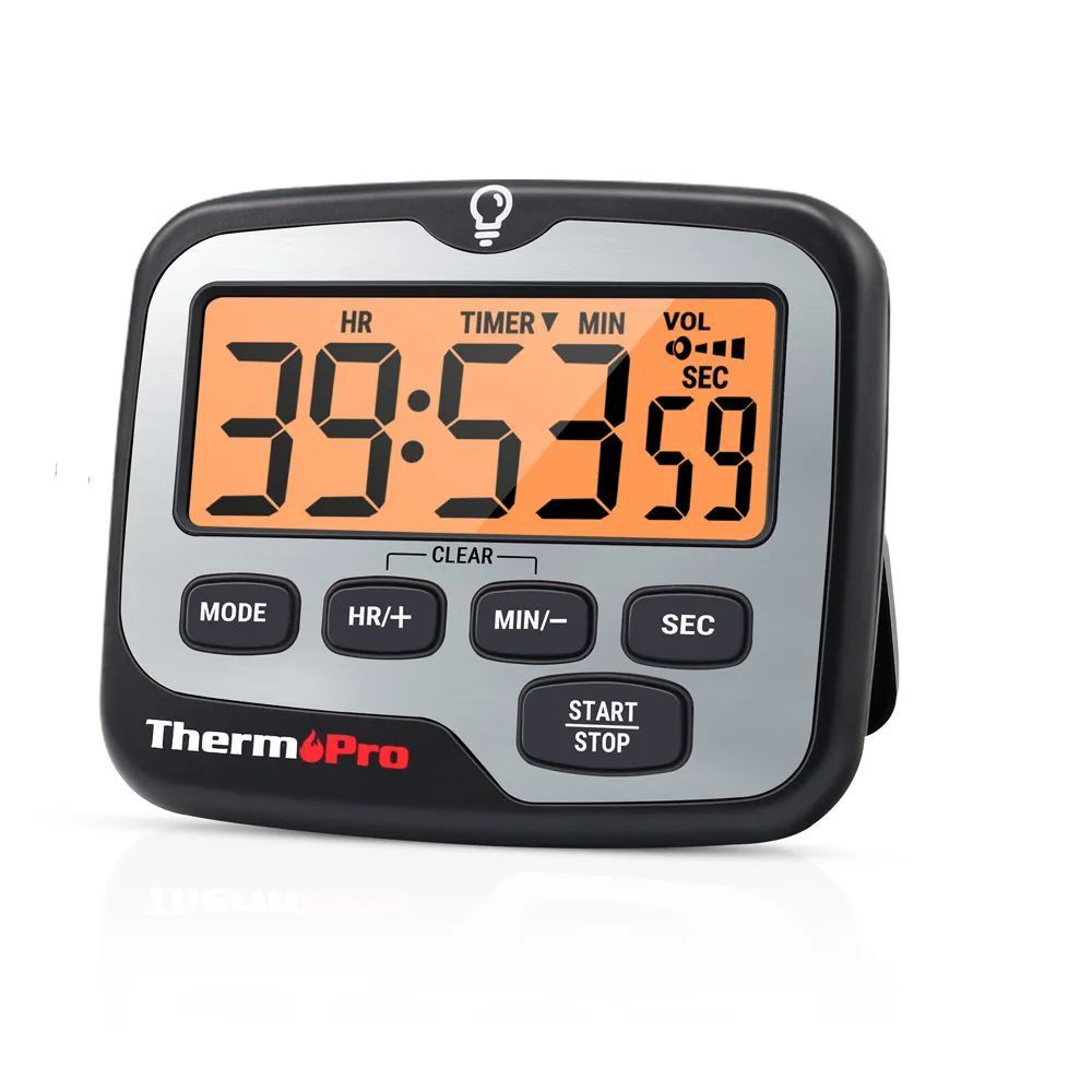 Таймер Электронные ThermoPro, черный купить по выгодной цене в интернет ...