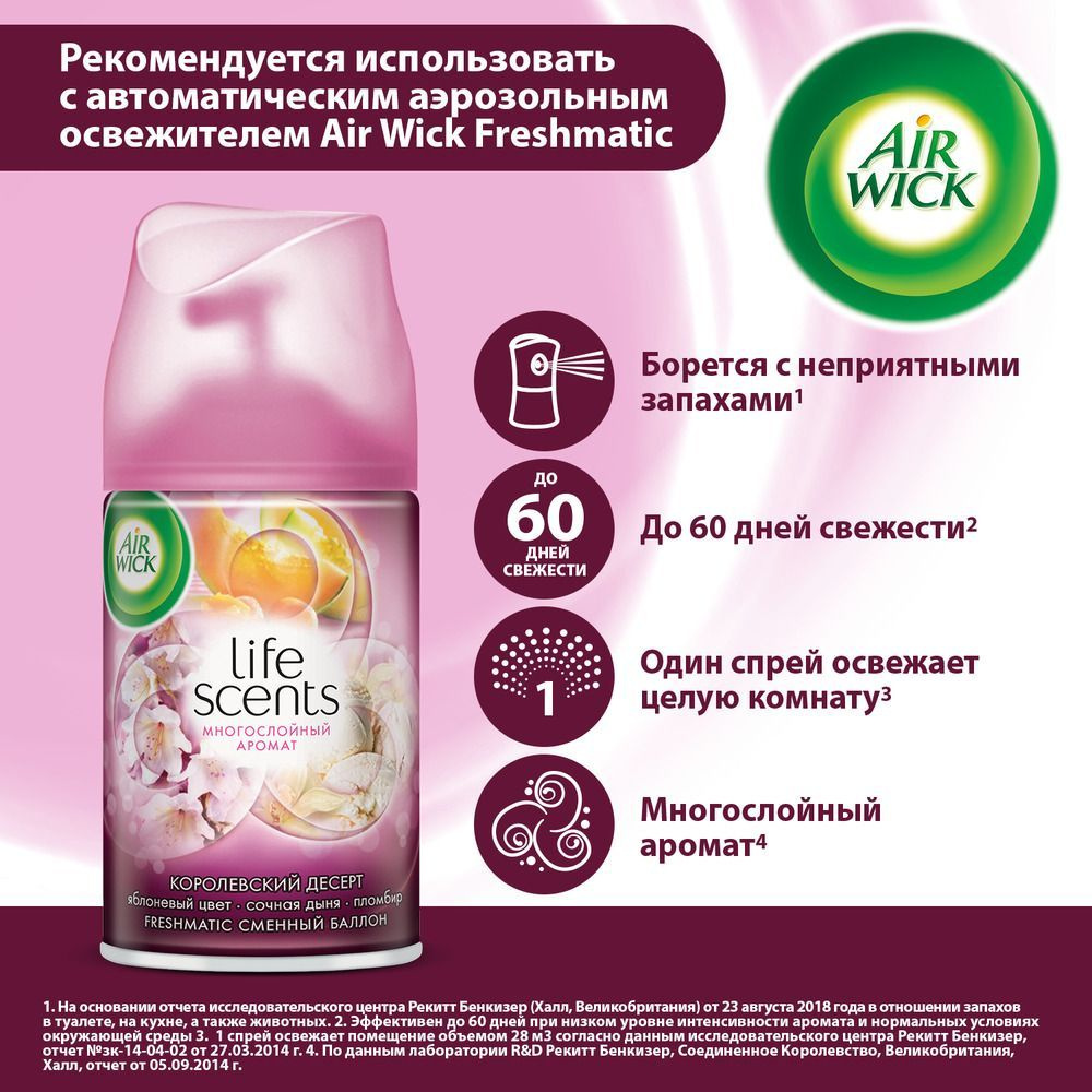 Air wick Райский десерт освежитель воздуха сменный баллон к ...