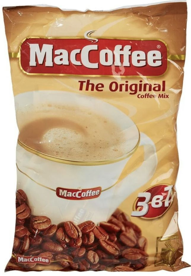 Кофейный напиток MacCoffee Мак 3в1 Оригинал, 50 пакетиков по 20 г 1 штука  #1
