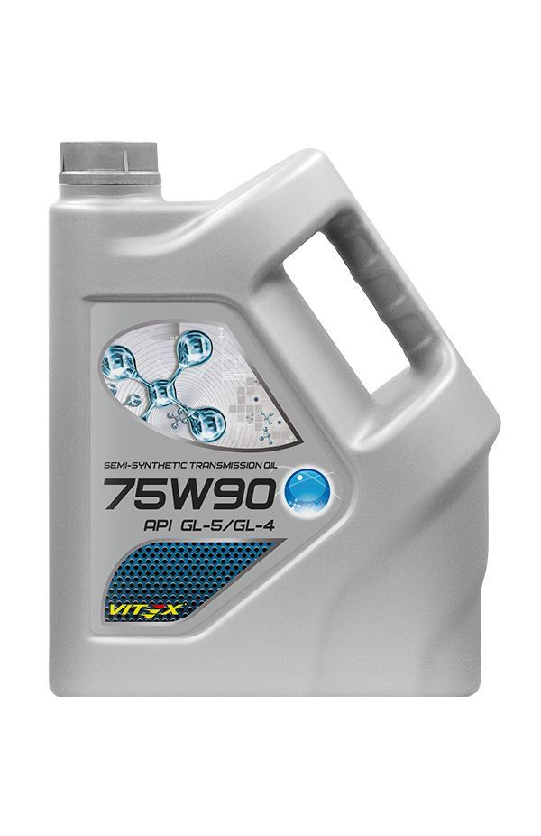 Масло трансмиссионное Vitex SAE 75W90 API GL-4/GL-5, Полусинтетическое ...