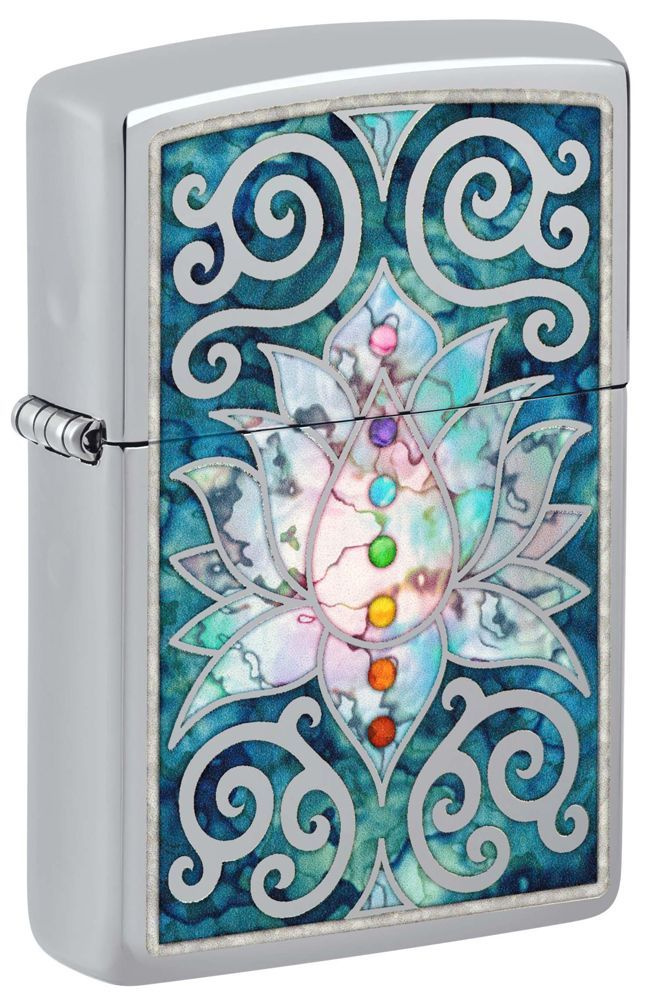 Зажигалка бензиновая ZIPPO Lotus Flower 48592 #1