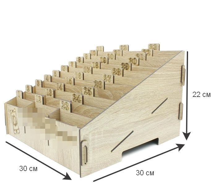 Органайзер в класс 33 отсеков, короб в школу, подставка с ячейками, держатель для телефонов  #1