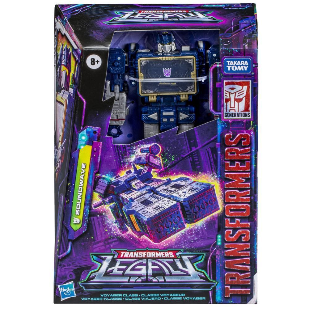 Трансформеры игрушки Hasbro Transformers Generations Legacy Voyager Class Soundwave (17.8cm) F3517  #1