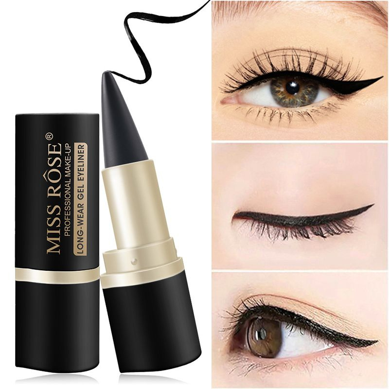 Матовая черная гелевая подводка для глаз Black Gel Eyeliner Gel Stick ...