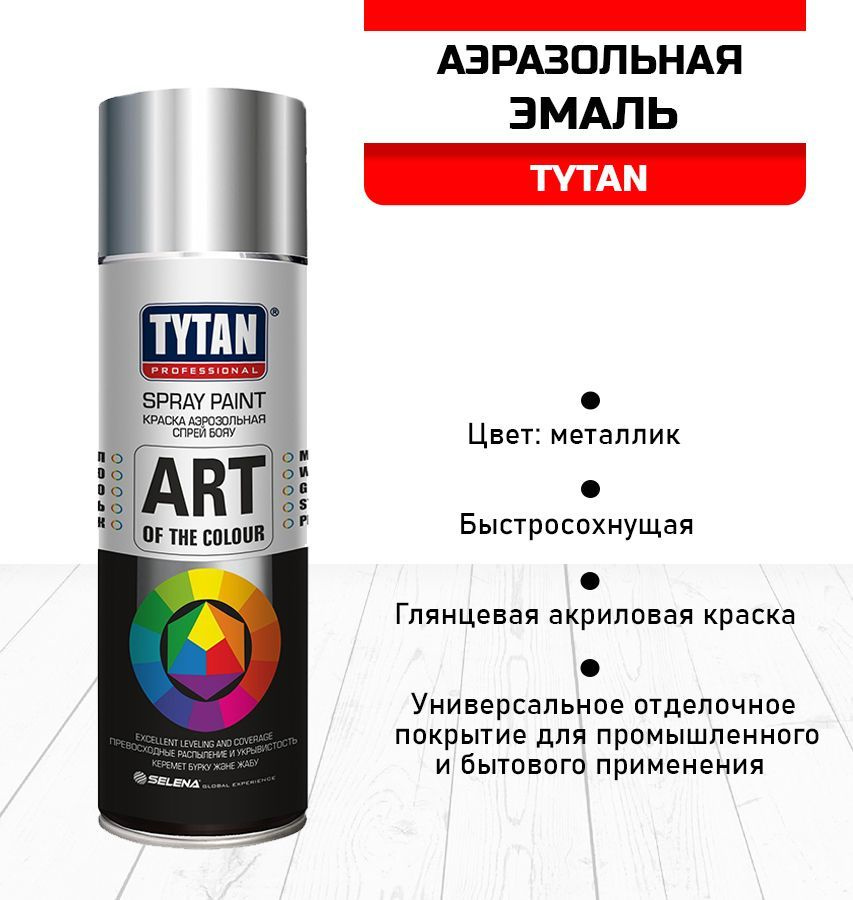 Аэрозольная краска Tytan Professional Art of the color Быстросохнущая ...