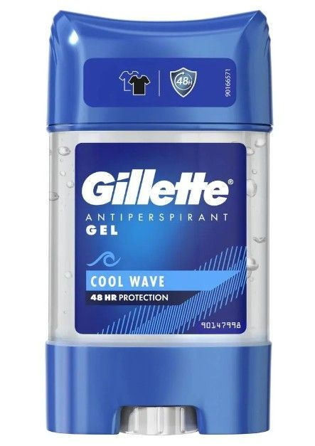 Дезодорант-антиперспирант гелевый Gillette Cool Wave 70мл