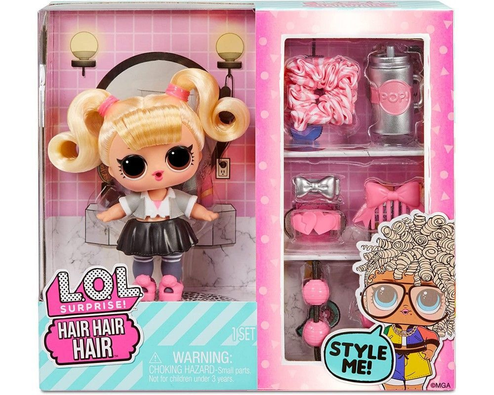 Кукла ЛОЛ с волосами блондинка LOL Surprise Hair Hairgoals Blonde ...
