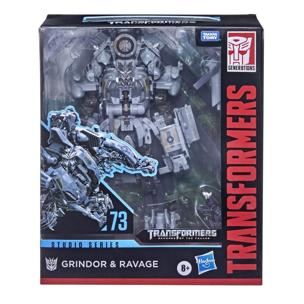 Игрушка Hasbro Серия SS73 студии Transformers Toys Лидер Трансформеров: Месть  падшего Гриндора и Разрушителя Фигурка - от 8 лет и старше, 8,5 дюймов  F7016 - купить с доставкой по выгодным ценам в интернет-магазине OZON  (1517840387)