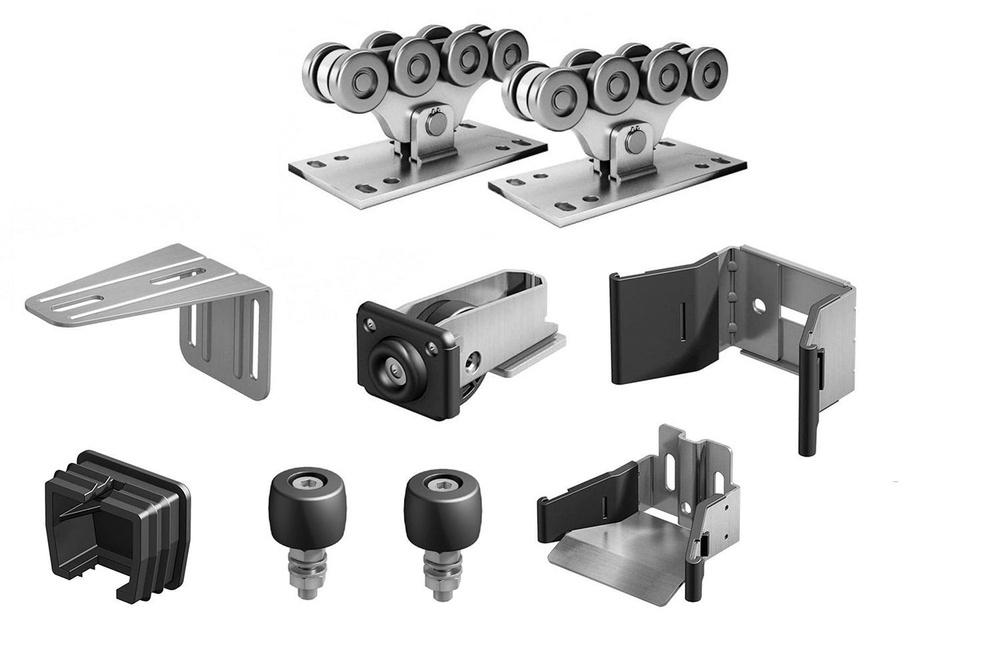 Комплектующие Алютех для откатных ворот весом до 450 кг (без балки и ...
