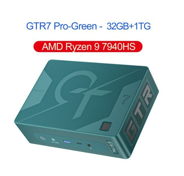 Beelink Мини-ПК Новейший настольный мини-ПК Beelink GTR7 Pro AMD