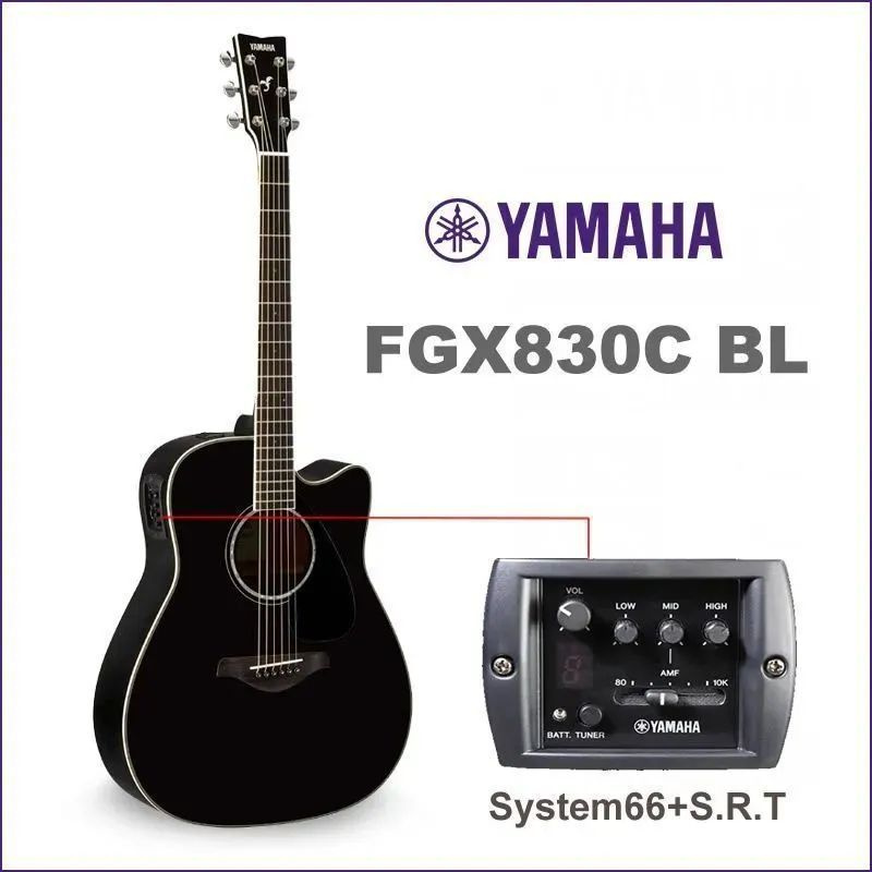 YAMAHA акустическая гитара FSX830C - купить с доставкой по выгодным ...