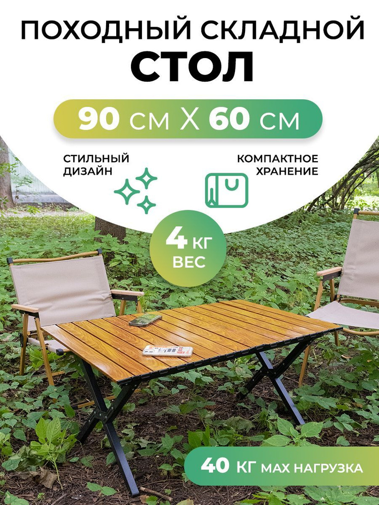 Складной стол туристический на кемпинг и дачу, походный стол для рыбалки и  охоты - купить с доставкой по выгодным ценам в интернет-магазине OZON  (1166591026)