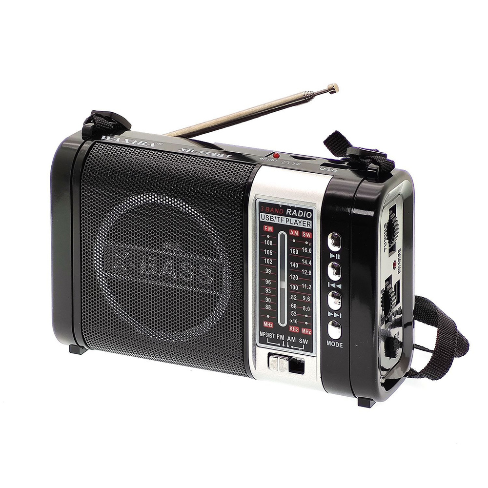 Радиоприёмник аккумуляторный (USB,TF,Bluetooth) WAXIBA XB-772BT #1