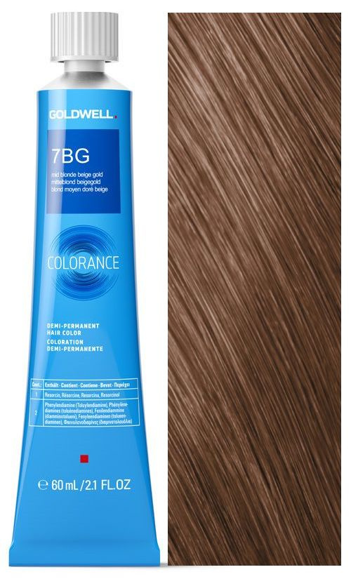 Goldwell Colorance 7BG светлый коричнево-золотистый CR, 60 мл #1