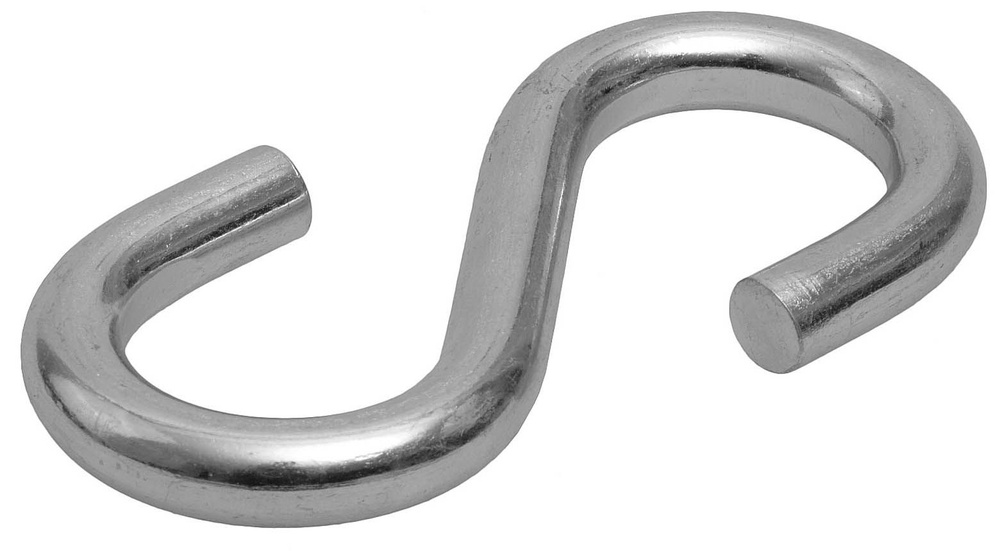 Крюк S-образный такелажный ЗУБР 8 мм, 1 шт., Мастер #1