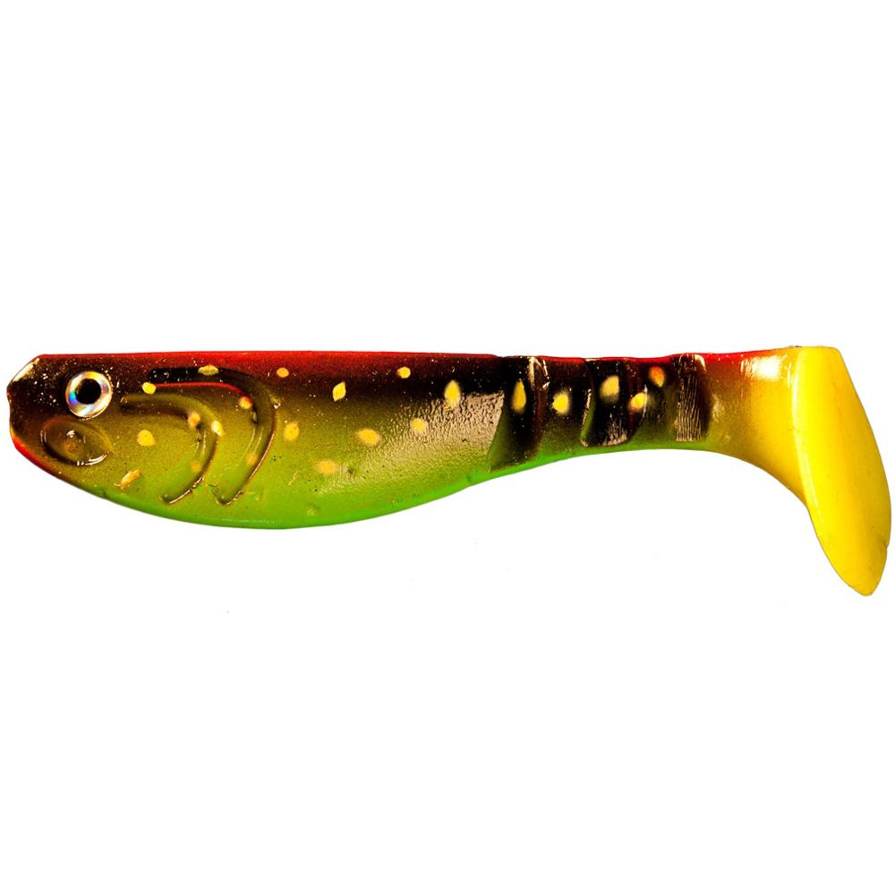 Приманка силиконовая WAKE FLEXFISH 3.0" (6 шт/уп) #GREEN GOBLIN 722 #1