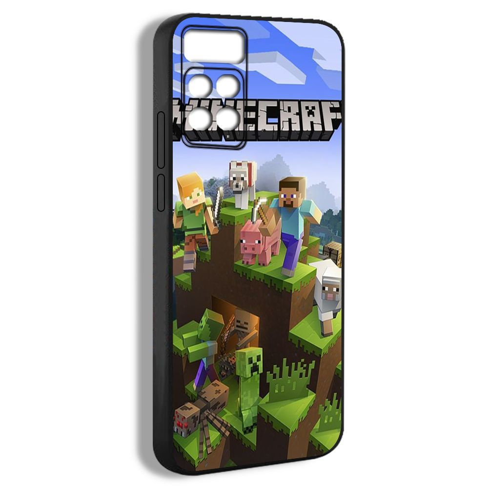 чехол для смартфона Подходит для Xiaomi Redmi Note 11s 4G Minecraft  Майнркатф игры Криппер ремесло создавать EDZ60 - купить с доставкой по  выгодным ценам в интернет-магазине OZON (1197726332)