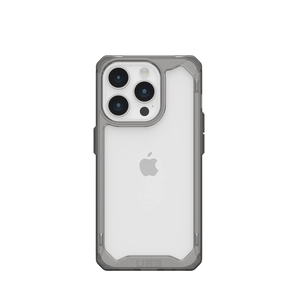 Защитный чехол UAG Plyo Case для iPhone 15 Pro (Прозрачный пепельный / Ash)  - купить с доставкой по выгодным ценам в интернет-магазине OZON (1200933046)