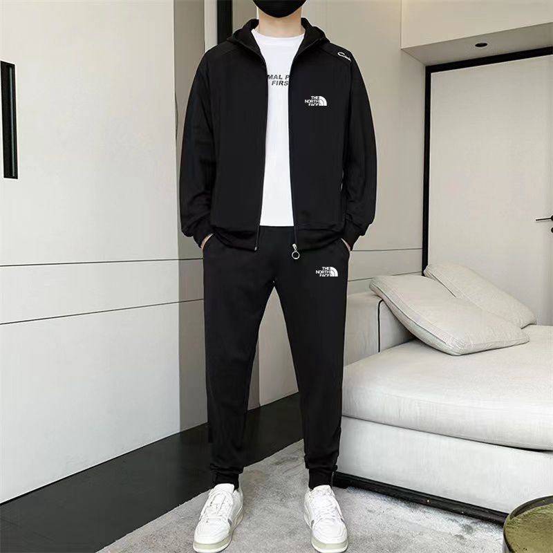 The north face clearance black tracksuit