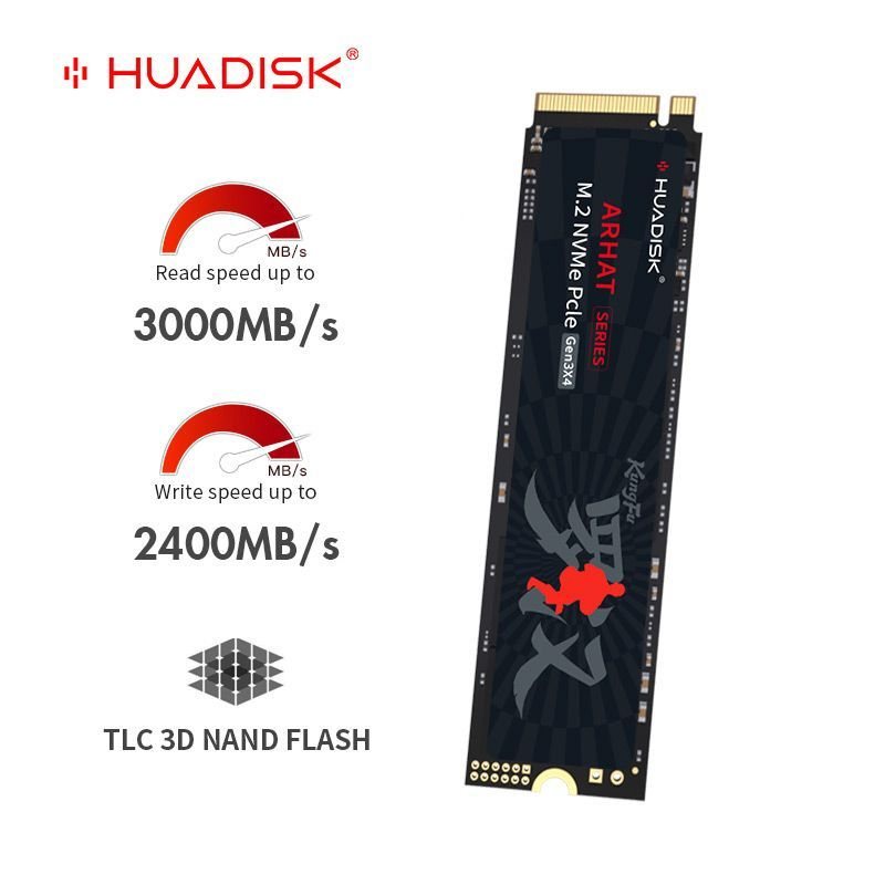 1 ТБ Внутренний SSD-диск HUADISK M.2 NVMe PCIe 3.0 SSD HXY (HYV1TBX3 ...