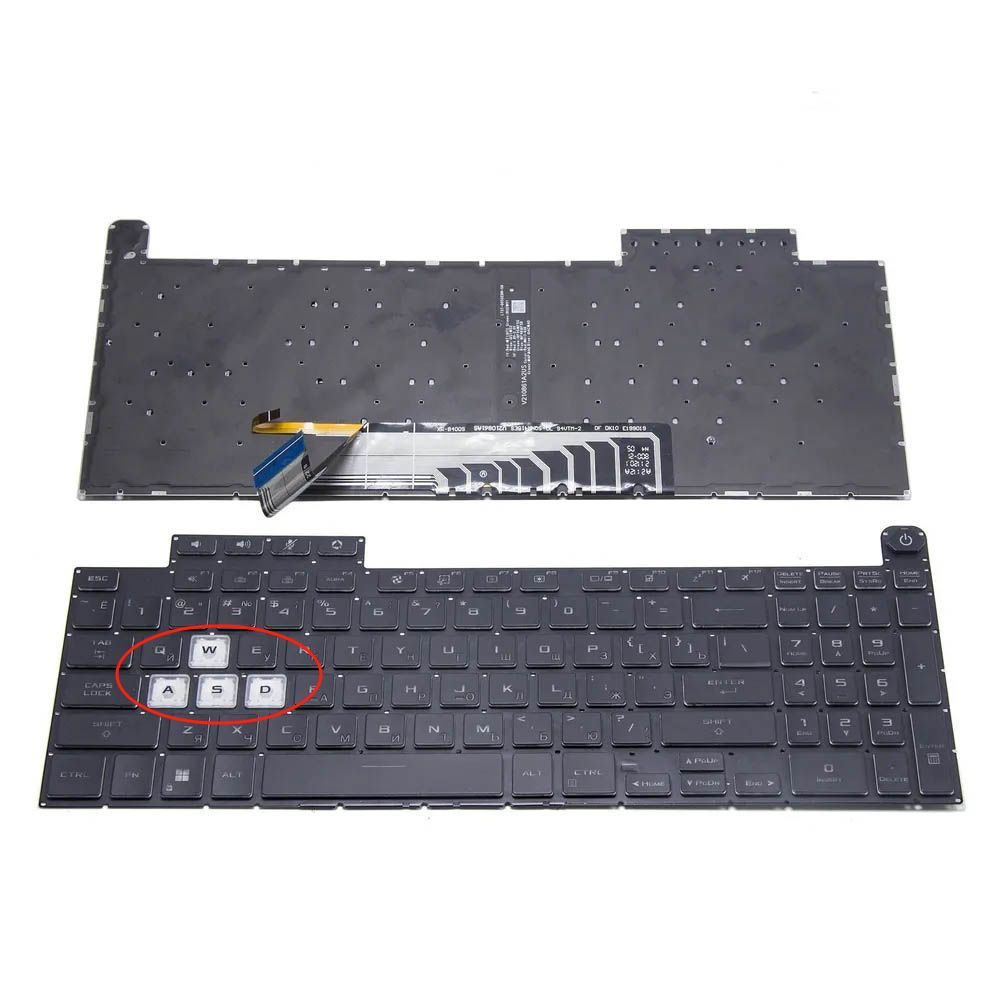 Новая клавиатура для ASUS TUF Gaming F15 FX507ZV4 With Backlit Keyboard ...