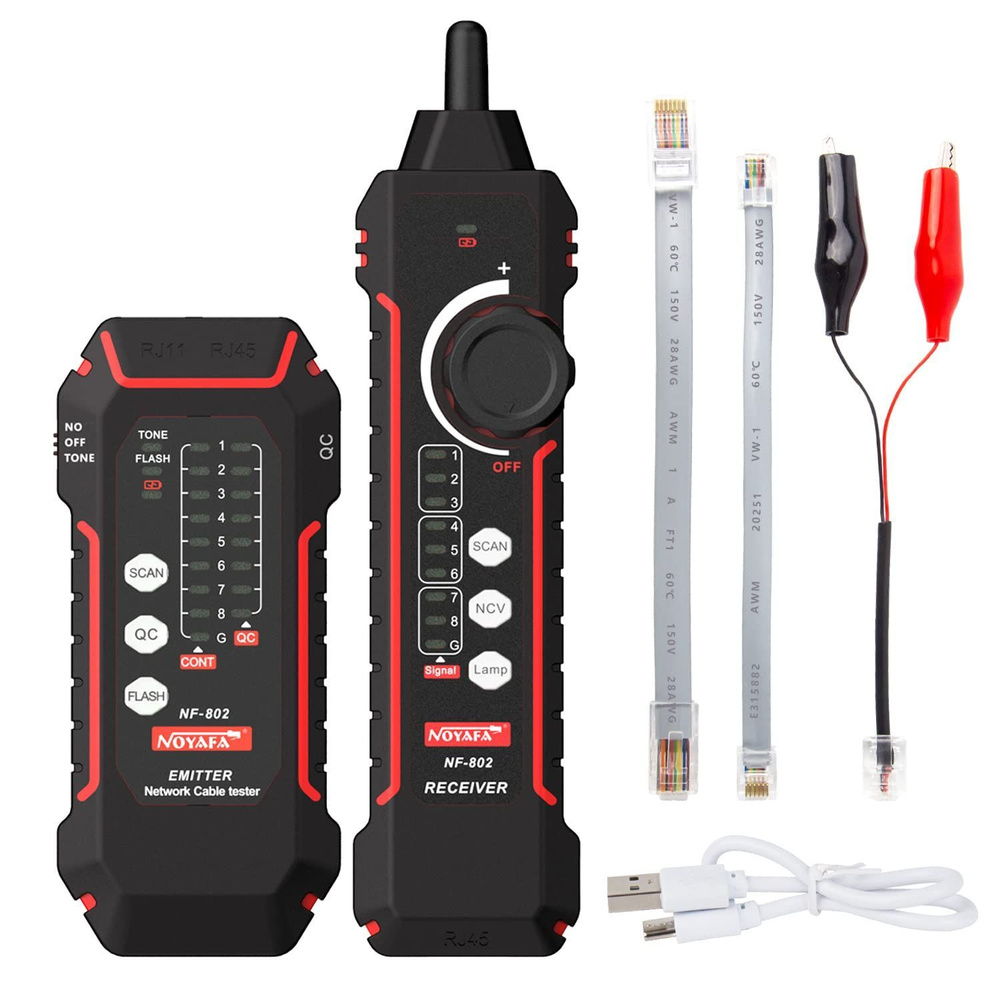 Поиск сетевых линий NOYAFA NF802, многофункциональный ...