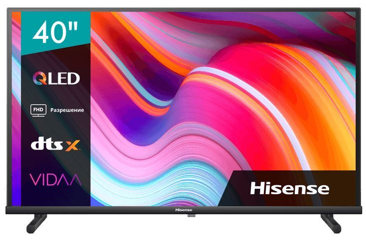 Купить телевизор Hisense 40A5KQ 40" - купить с доставкой по выгодным ...